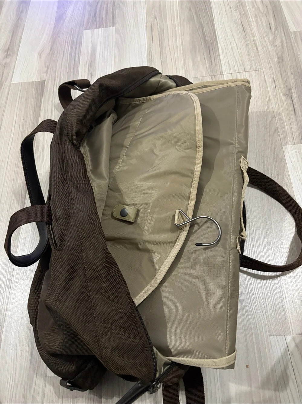 Briggs & Riley Baseline Extra Large Men’s‎ Brown Weekender Duffel Bag